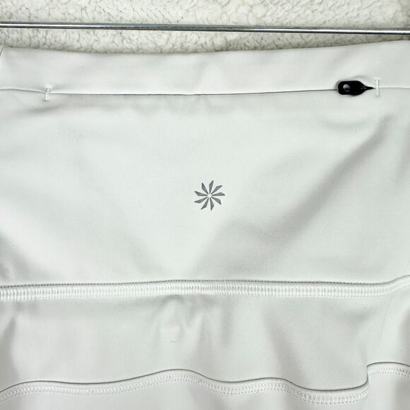 Athleta Ace Tennis Skort 13.5" Size 1X Bright White Golf Athletic Running - Picture 9 of 13